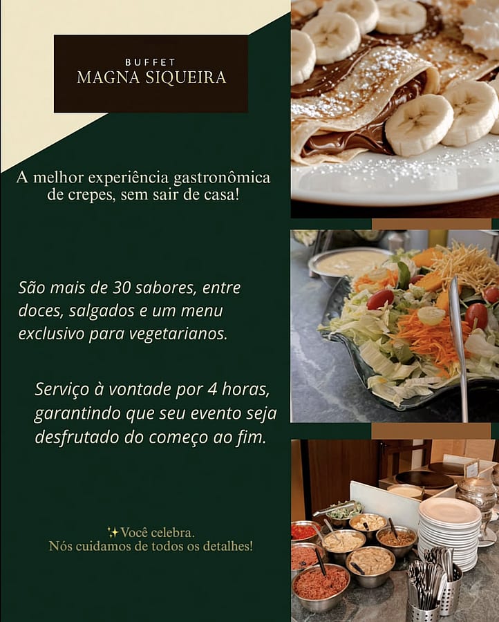 Buffet Magna Siqueira - Crepes